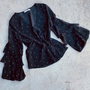 Wayf Black Moon over my Magic Blouse